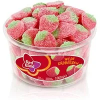 Red Band Süßigkeit, Red Band Wilde Erdbeeren gezuckertes süsses Fruchtgummi 1000g