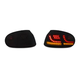 Original Lightbar LED Rückleuchten Schwarz dynamische Lauf Blinker für VW Golf 5
