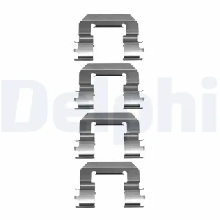 Delphi Zubeh?r f?r Bremsbel?ge vorne Fiat Hyundai Kia