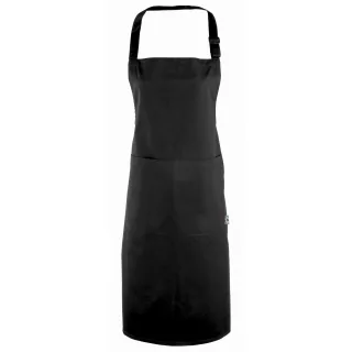 Premier 100% zertifizierte Fairtrade-Schürze (Schwarz)