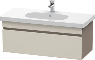 Duravit DuraStyle Waschtischunterbau wandhängend Taupe & Basalt Matt 1000x453x398 mm - DS638509143 DS638509143