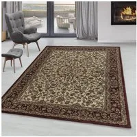 SIMPEX24 Orientteppich Orientalisch Design, Läufer, Höhe: 9 mm, Orient Teppich Wohnzimmer Orientalisch Design Kurzflor Pflegeleicht