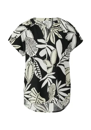 s.Oliver - Bluse schwarz - Gr. - 36
