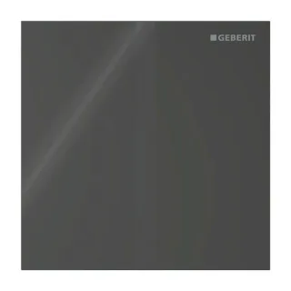 Geberit Typ 40 Abdeckplatte 246121SJ1 für Urinalsteuerung IR, Square, schwarz