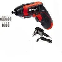 Einhell Akku-Schrauber Akkuschrauber TE-SD 3,6/1 Li 3.6V, USB-Lader, LED-,10-tlg. Bit-Set