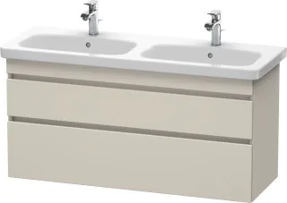 Duravit DuraStyle Waschtischunterbau wandhängend Taupe Matt 1230x448x610 mm - DS649809191 DS649809191