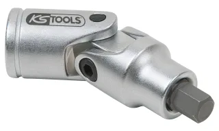 KS Tools 3/8" Bit-Stecknuss mit Gelenk für Innensechskant-Schrauben am Bremssattel, 7mm - 911.3904