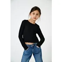 KIDS ONLY Langarmshirt KOGNELLA L/S O-NECK TOP JRS NOOS Materialmix