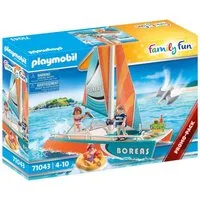 Playmobil® Spielwelt PLAYMOBIL® 71043 - Family Fun - Katamaran