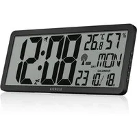 Kienzle Wanduhr KIENZLE Digitale Wanduhr XXL