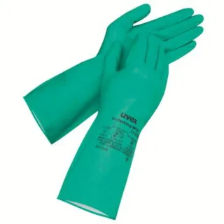 uvex Chemikalienschutzhandschuh profastrong NF33, 12 Paar grün 11 - 6012207