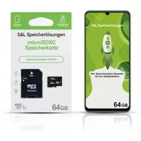 Tec-Expert microSD Karte S&L für Samsung Galaxy A26 5G Speicherkarte (64 GB, Class 10, microSDXC)