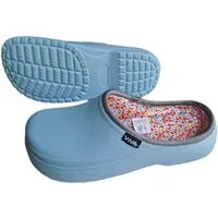 emeco Damen Clogs Gartenclogs Badeschuhe Hausschuhe Geschlossen Scuba Futter Clog