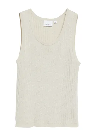 comma - Strickpullunder creme - Gr. - 40