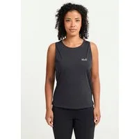 Jack Wolfskin Tanktop WILDTRAIL TANK TOP W sportlicher Stil, ohne Verschluss, mit Rundhalsausschnitt