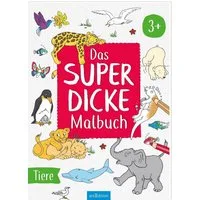 Das superdicke Malbuch – Tiere / diverse