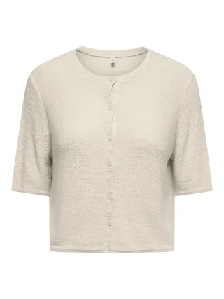 ONLY - ONLSUNNY 2/4 O-NECK CARDIGAN NCA KNT Birch - Gr. - L
