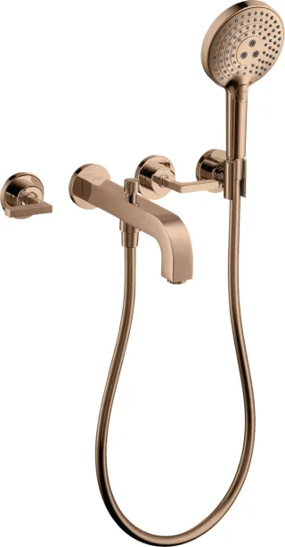 Hansgrohe 3-L.Wannenarmatur Axor Citterio F-Set 39448300