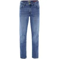 Oklahoma Jeans Straight-Jeans mit raffiniertem Schnitt (1-tlg)