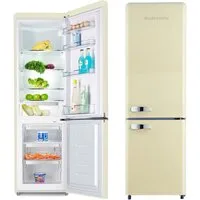 Wolkenstein Kühl-/Gefrierkombination KG250.4RT SC, 177.5 cm hoch, 54.5 cm breit, Retro Kühlschrank 249L