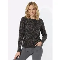 Sieh an! Strickpullover Rundhals-Pullover Langarm