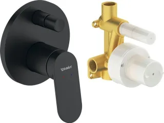 Duravit Wave Einhebelmischer Unterputz-Set Rostte WA4210008046