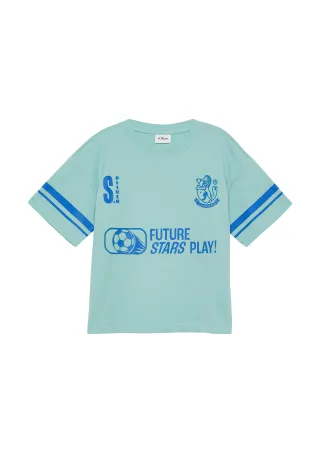 s.Oliver - T-Shirt türkis - Gr. - 98