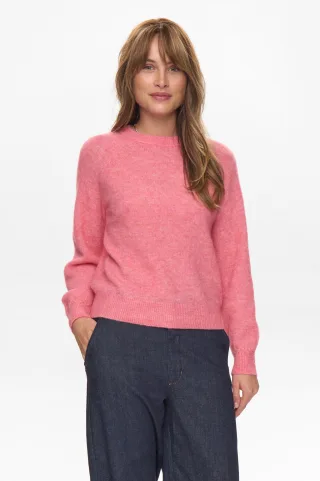 Nümph - NURIETTE PULLOVER pink lemonade - Gr. - L