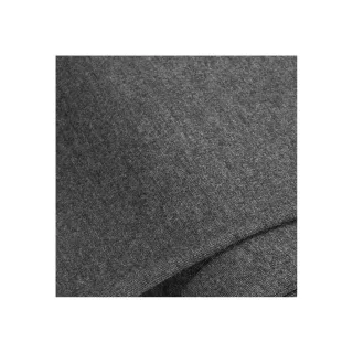 Sweatstoff "Basic" mit gerauter Innenseite, anthrazit-melange