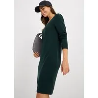 bonprix Strickkleid für den Alltag, aus Baumwolle und Polyamid, lockere Passform