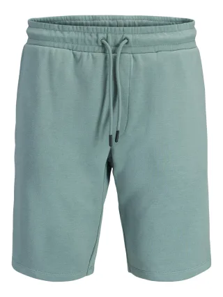 JACK&JONES - JPSTGORDON BRADLEY SWEAT SHORTS MID NOOS Mineral Blue - Gr. - S