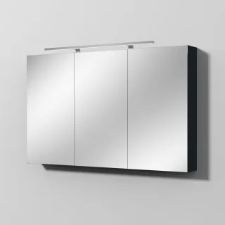Sanipa Reflection Spiegelschrank MILLA 120 mit LED-Aufsatzleuchte, Marine-Matt, SD1461R SD1461R