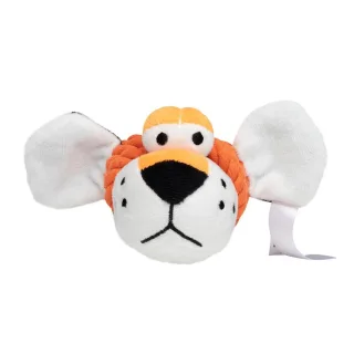 Mbw - Seilspielzeug für Hunde "MiniFeet", Tiger (Orange)