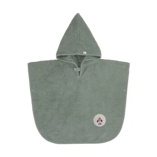 Lässig Frottee Poncho (1-3 Jahre), grün