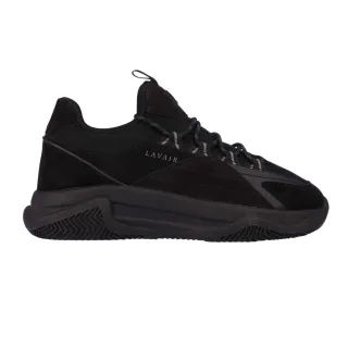Lavair - Sneaker für Damen, Leder (Schwarz)