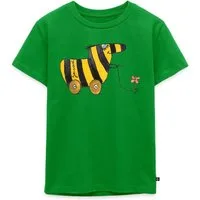 Spreadshirt T-Shirt Janosch Große Tigerente Mit Blume Kinder Premium T-Shirt (1-tlg)