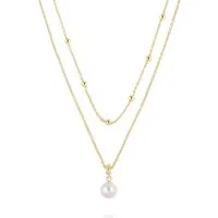 JETTE Silberkette JETTE Damen-Kette 925er Silber Süßwasserperle, JOY