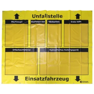 Dönges Bereitstellungsplane professional, 250 x 200 cm , Abmessung:250 x 200cm
