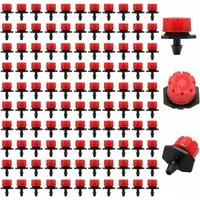 FELIXLEO Bewässerungssystem Bewässerung Sprinkler 200 Stück Einstellbare Tropfer Micro Drip System, (1-tlg)