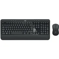 Logitech MK540 Kabelloses Tastatur-Maus-Set schwarz PC-Tastatur