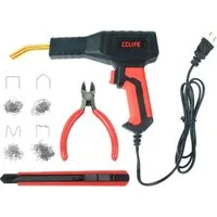 CCLIFE Kunststoff-Reparaturset CCLIFE Kunststoff Schweißgeraet Auto Stoßstange Reparatur Werkzeug