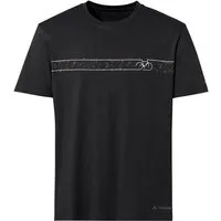 VAUDE T-Shirt Men's Cyclist T-Shirt V (1-tlg) atmungsaktives und schnelltrocknendes Radshirt