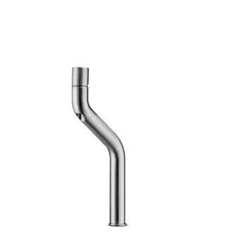 JEE-O Flow Stand-Waschtischarmatur, hohe Version, edelstahl gebürstet, 500-1750 500-1750
