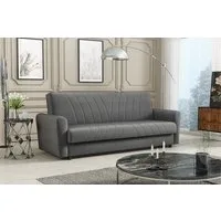 MIRJAN24 Schlafsofa Lea, mit Bettkasten und Schlaffunktion, Lounge Couch, Bettsofa