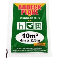 Scorprotect® Abdeckfolie Abdeckplane Abdeckfolie HDPE 12 my „profi“ 4 m x 2,5 m