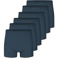Almonu Retro Boxer 6er Pack Organic Cotton - Melange (Spar-Set, 6-St) Retro Short / Pant - Baumwolle - ohne Eingriff