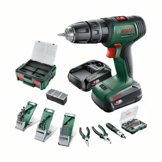 Bosch Akku-Zweigang-Schlagbohrschrauber UniversalImpact 18V + SystemBox 2 - 06039D4108