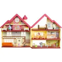 Moose Toys Puppenhaus Bluey Licht- und Klangspielhaus Spielzeugkiste Figuren 6 – 8 cm 3+
