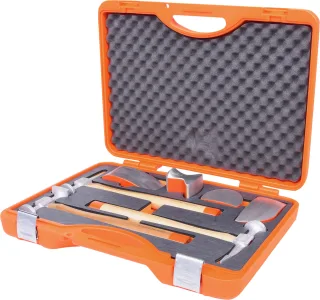 KS Tools Aluminium-Karosserie-Ausbeul-Satz, 7-tlg - 140.2475