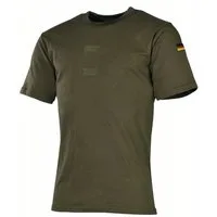 MFH Funktionsunterhemd Bundeswehr Tropenunterhemd, oliv, Klett, Nationalitätsabzeichen